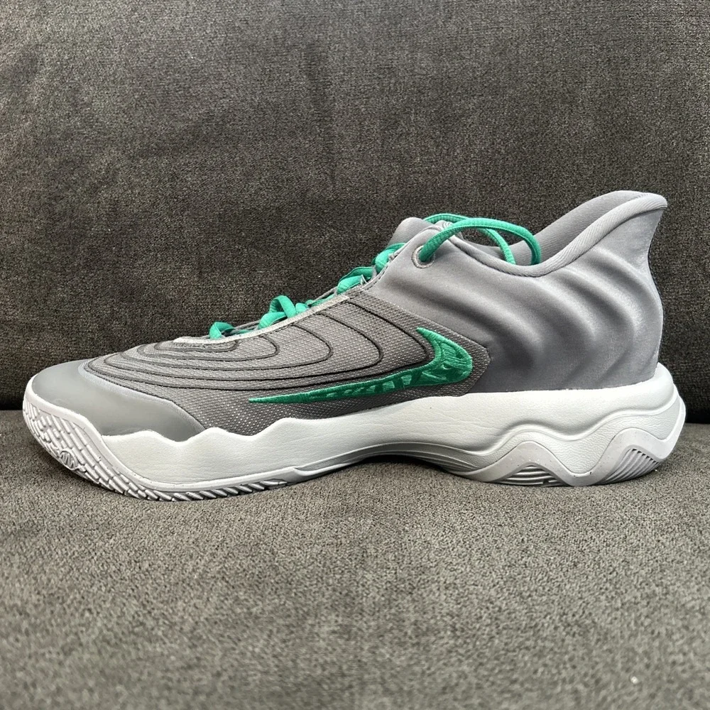 Nike Giannis Immortality 4 Men 12 Smoke Grey Stadium Green Basketball FQ3680-002